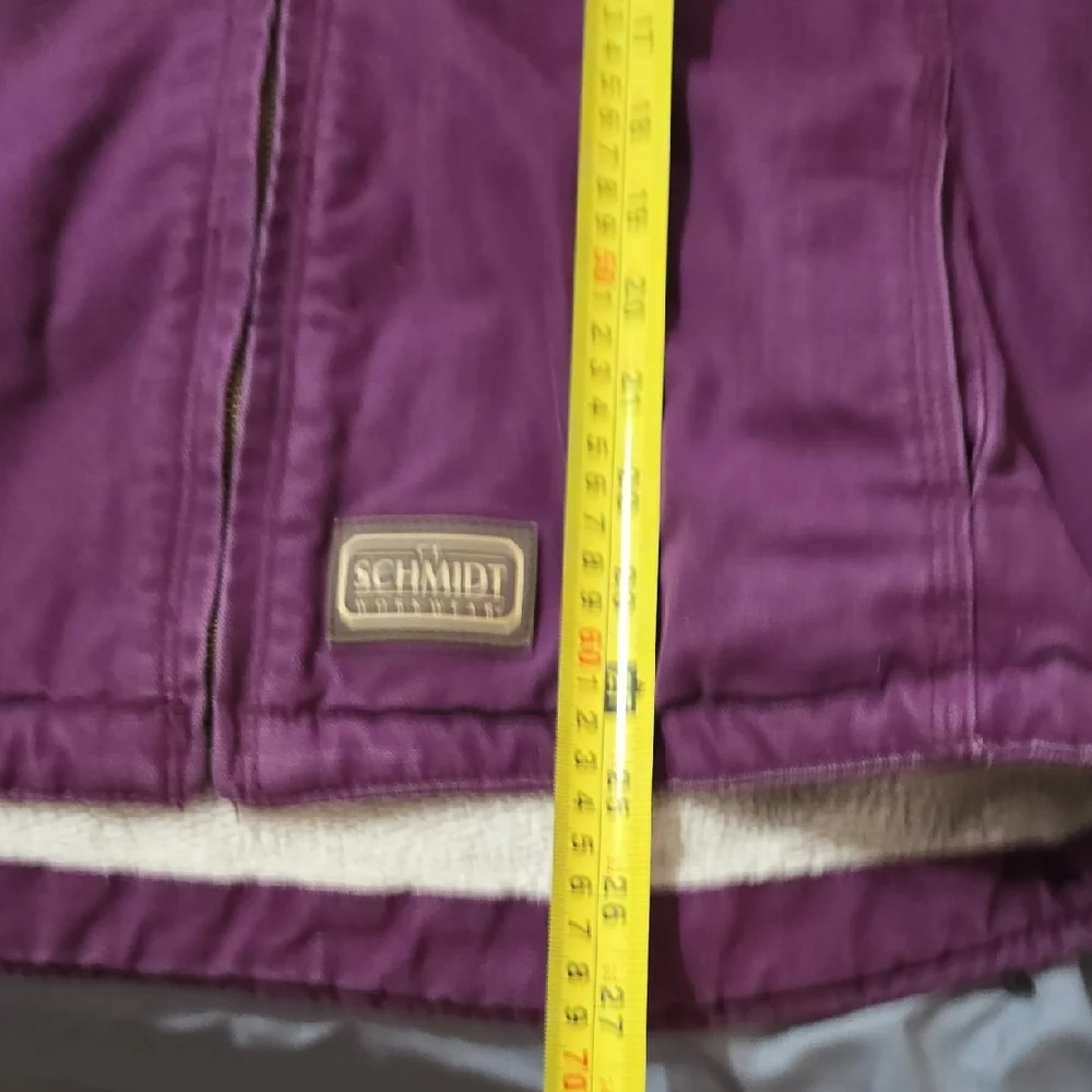 Carhartt Women's Purple Hooded Jacket - Picture 6 of 9